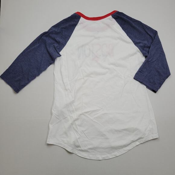 Boston Red Sox Nike Women's Soft Raglan Sleeve Baseball Top Size Small MLB - Picture 6 of 6